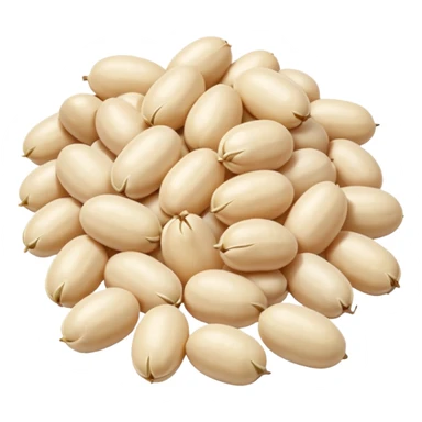 FEIJÃO branco sticker