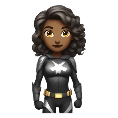 female superhero sticker