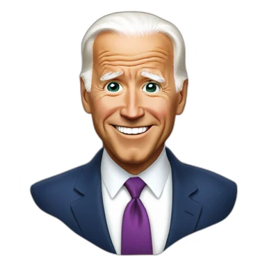 Joe Biden poo emoji sticker