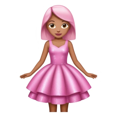 glitter pink sexy sticker