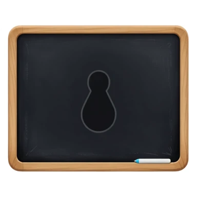 chalk board sticker
