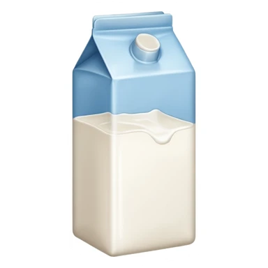 Milk out of the carton sticker