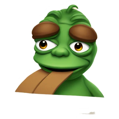 pepe with sign blame King sticker