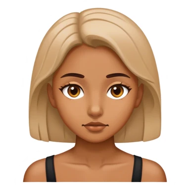 girl unbothered sticker