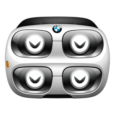 Bmw eyes sticker