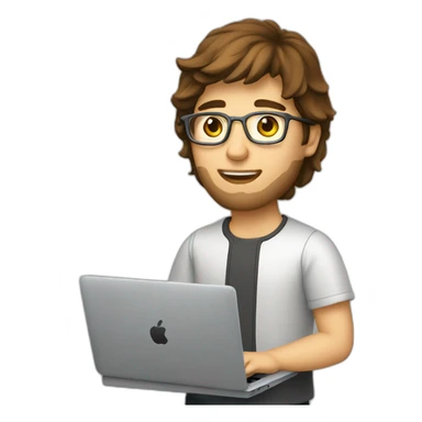 programmer-boy-with-brown-hair-working-with-macbook sticker