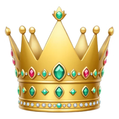 Tiny crown sticker