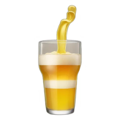 Hoda drink beer sticker