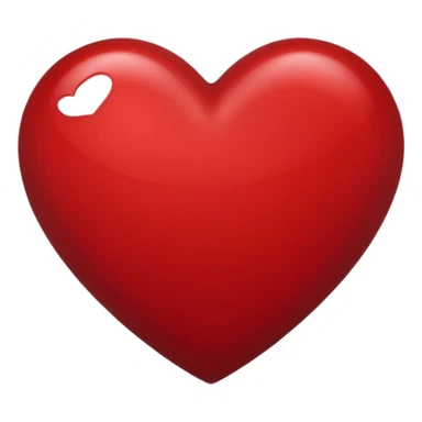Dark Red Heart  sticker