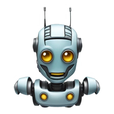 Bahamian Robot sticker