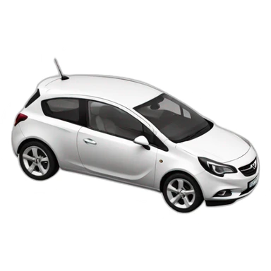 opel-corsa-2023-white sticker