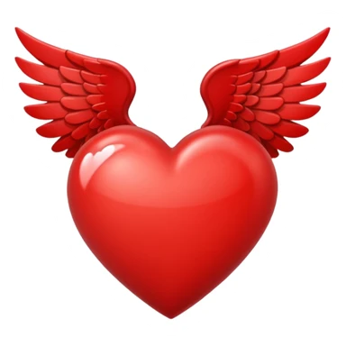 Cœur avec des ailes  sticker