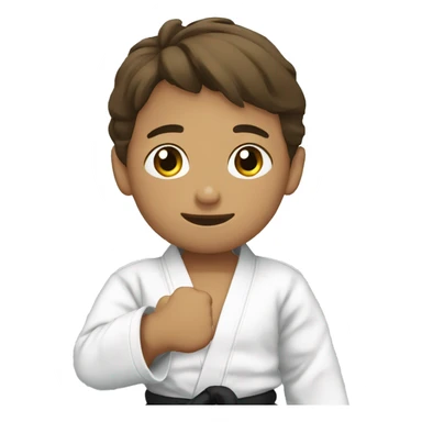 children stoping bullying using jiu-jitsu  sticker