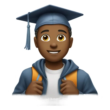 Kid going to college sticker