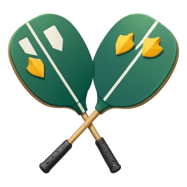 A switch server icon for pickleball, it should have the switch icon of two arrows pointing opposite ways and a pickleball paddle over it. ios icon style. sticker