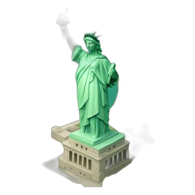 the statue of liberty sticker