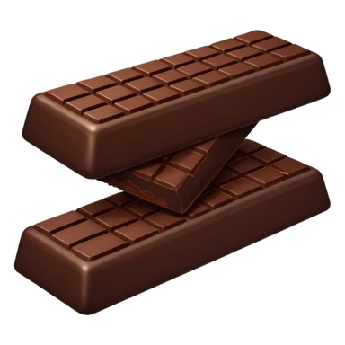 Bar of chocolate  sticker
