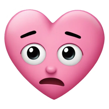 pink heart broken sticker