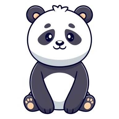 Mad panda  sticker