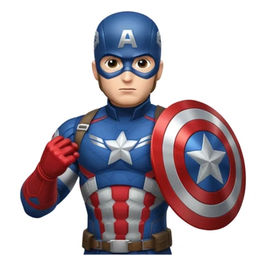 captain america sticker