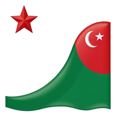 Chechen Flag, the flag 1991-1999 sticker