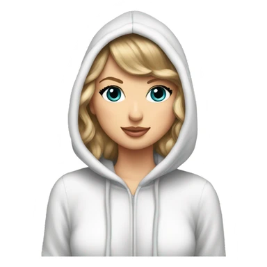 Taylor swift in a onsie  sticker