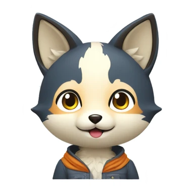 The Helpful Fox Senko-san sticker