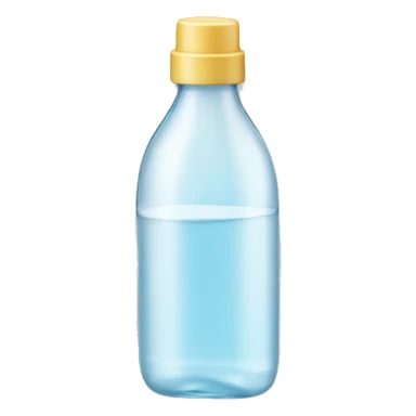 Bottle of baby oil  sticker