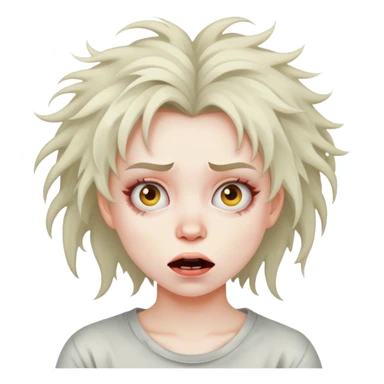 Crazy girl ￼ sticker