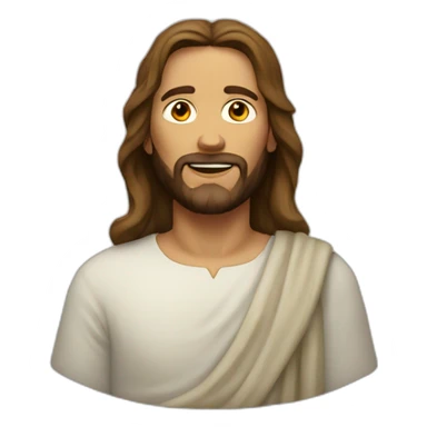 amputee jesus sticker