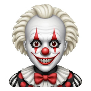 Art the clown sticker