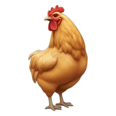 cuisse de poulet sticker