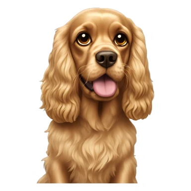 Cocker spaniel gold and yorkshire terror sticker