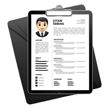 resume sticker