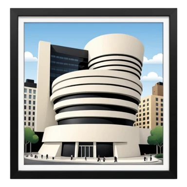 guggenheim new york sticker