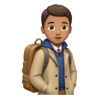 travelling student in UK sticker