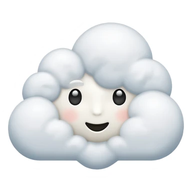 Cloud of thinking sticker