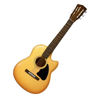 guitarra con pelos sticker