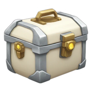 Pokemon Game LootCase White Color Rich Treasure Legendary Epic Pokeballs and Pokemons Inside sticker