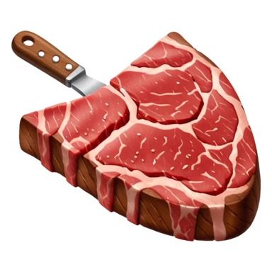 steak protein cut sticker
