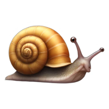 Snail not okay sticker