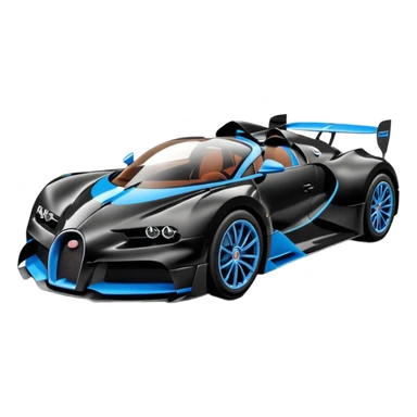 Bugatti bolide sticker