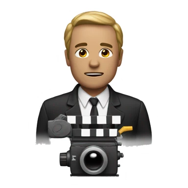 Shot at director action sticker