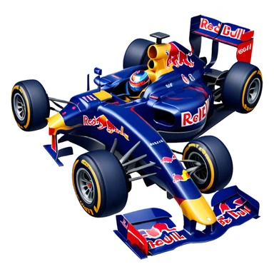 Red bull F1 sticker