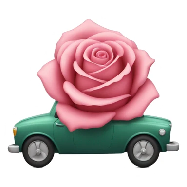 rose driving home fast  sticker