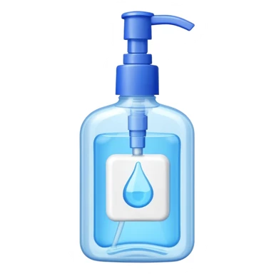 hand sanitizer sticker