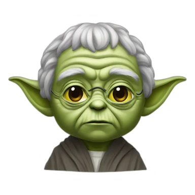 Yoda president Ukraine  sticker