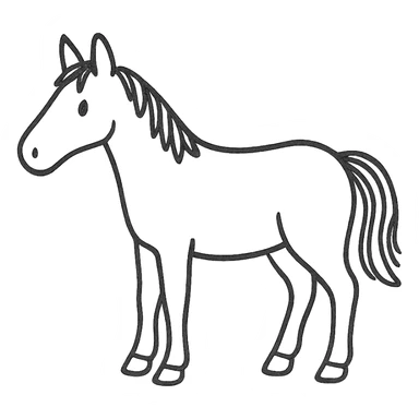 horse sticker