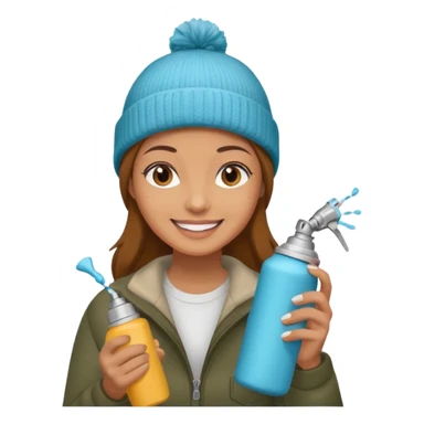 Street Grafitier woman sticker