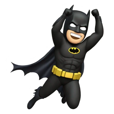 Batman celebrates  sticker